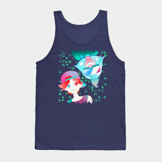 Yurei Deco - Hack & Berry - Fanart Digi Ver Tank Top by WexionTee